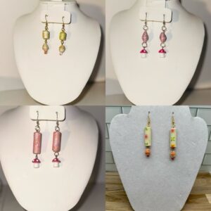 4 sets of Garden Earrings