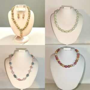 image of 4 necklaces in the Beach Collection
